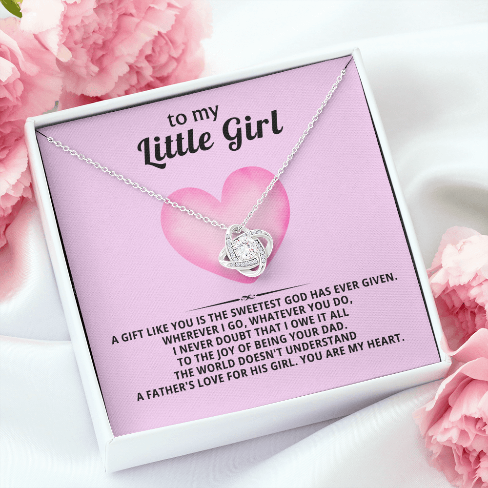to my little girl