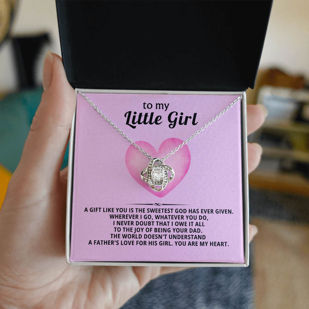 to my little girl