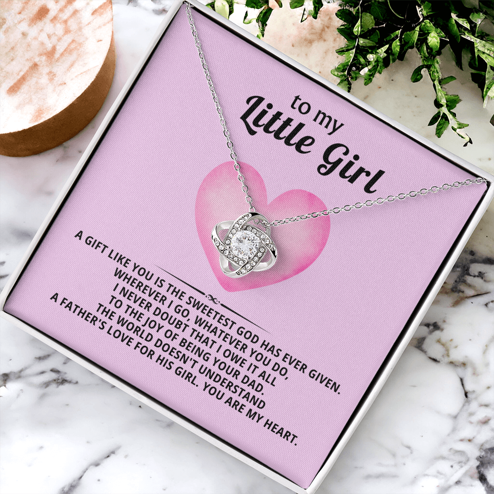 to my little girl