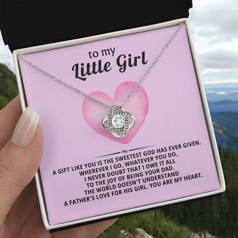 to my little girl