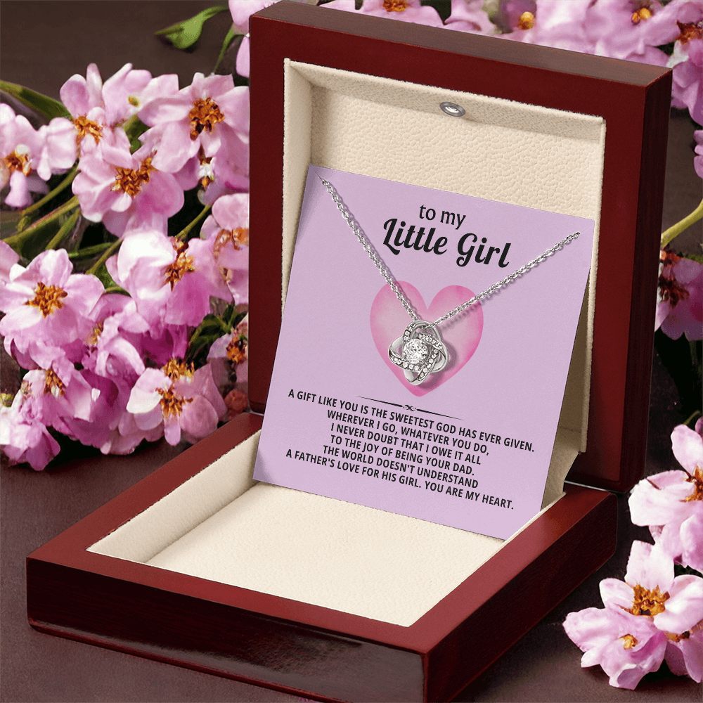 to my little girl